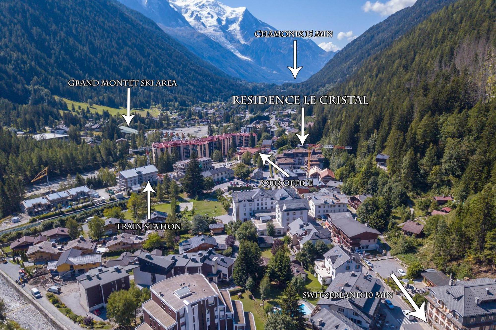 Residance Le Cristal - Grands Montets 11 - Happy Rentals Шамони Екстериор снимка